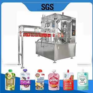 [Hot Item] Jelly Doypack Beverage Spout Pouch Filling Capping Machine