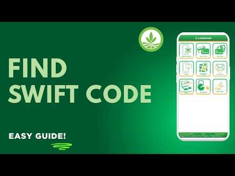 How to Find the Landbank SWIFT Code !