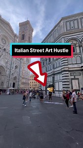Italian Street Art Hustle! #sam_mayfair #Travel #SoloTravel #GuidedTours #hustle #scam #italy #traveladvisor #ScamAlert #italytrip | Sam Mayfair