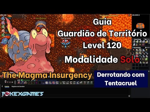 Guia como fazer a The Magma Insurgency / Giant Magcargo (Guardião de Território Level 120) - PXG
