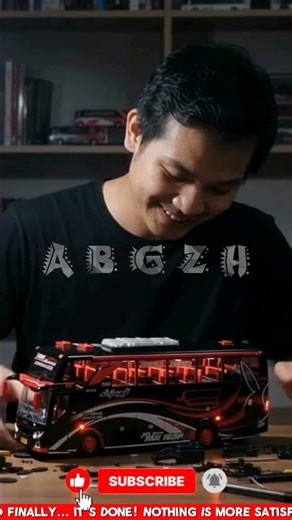 Pride in Miniature: My Masterpiece is Complete! #short #bus #miniature