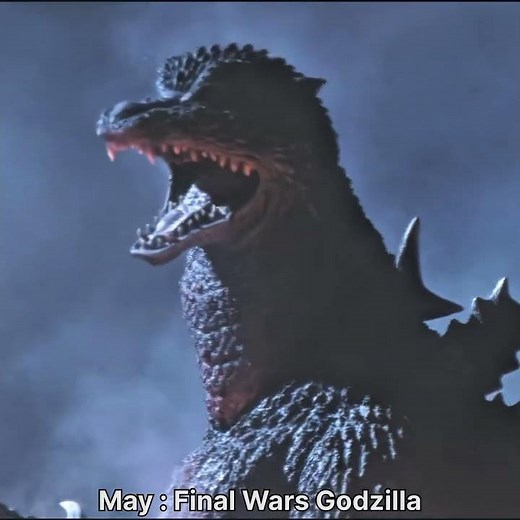 Your birth month your Godzilla Part 2 #godzilla
