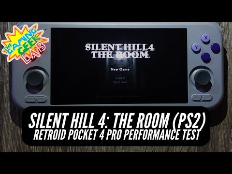 Retroid Pocket 4 Pro Performance Test - Silent Hill 4: The Room (PS2)