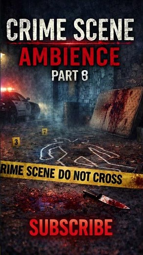 Crime Scene Ambience | PART 8 | Eerie Suspense