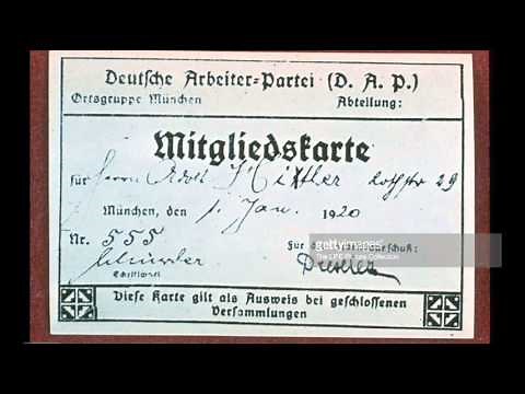 12th September 1919: Hitler joins the German Workers Party