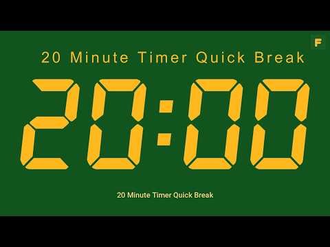 20 Minute Timer Quick Break