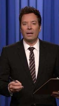 Jimmy "interviews" #Trump about the U.S. attack on Iran. #FallonTonight