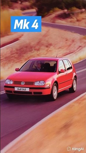 The evolution of the VW Golf, 1974 to now 🚙