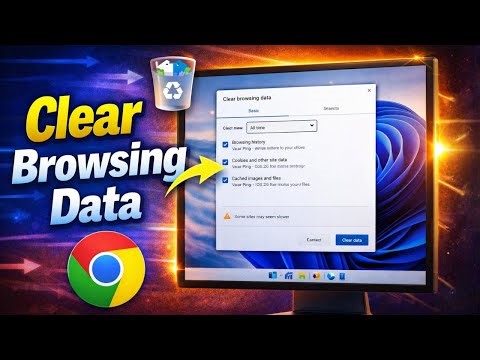 How to Clear Cache and History in Google Chrome | Clear Browsing Data In Google Chrome