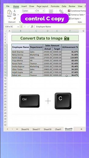 how to copy paste in excel sheet #excel #viral #short #shortfeed