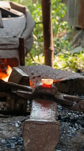 Blacksmith Making Iron Nails by Hand | Traditional Village Blacksmith Work #blacksmith