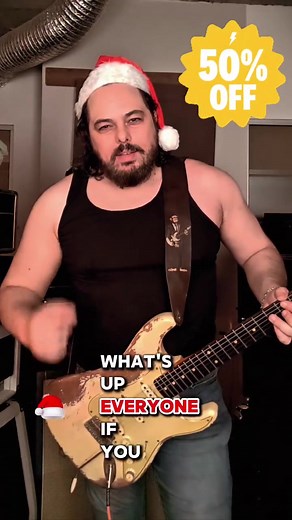 Merry Christmas & Happy Holidays: Guitar Masterclass Offer