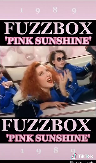 #fuzzbox #wevegotafuzzboxandweregonnauseit #pinksunshine #1989 #1980s #80smusic #80saesthetic #80sthrowback #80shits #80stiktok #top20 #14 #pink #sunshine