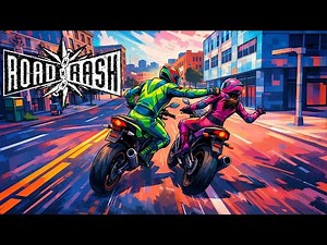 Road Rash | Longplay FULL GAME | Commentary