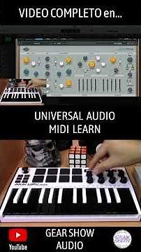 🎹 How to control your virtual instruments and Universal Audio plugins with MIDI LEARN…!!! 🎛️ Easy