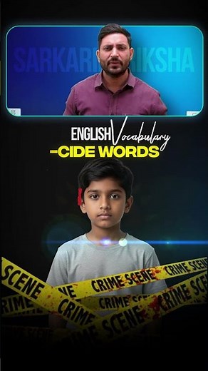 Words Related to “Cide” | English Vocabulary with Meanings | Root Words for Exams