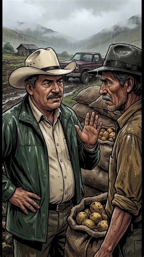 Quiso pagarle la MITAD por 100 costales de papa… pero el campesino le dio una LECCIÓN 😱🥔#HistoriasDeVida #historiasemotivas