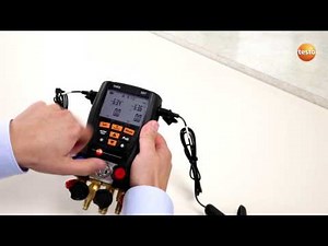 Digital manifold testo 557: Basic settings (2/4) | Be sure. Testo