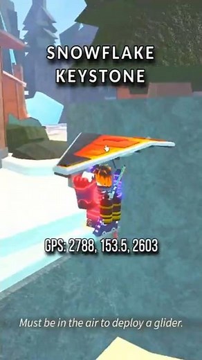 How to Get Snowflake Keystone in FISCH (LOCATION and PUZZLE)