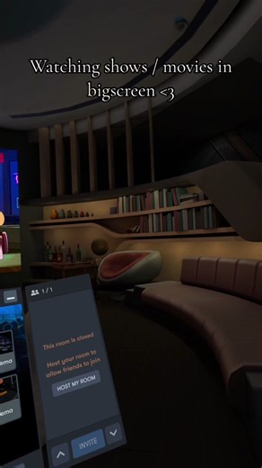 Watching Shows in Bigscreen VR on Meta Quest 3