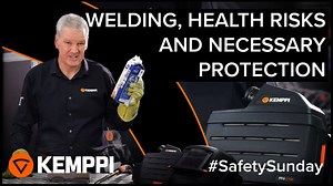 9K views · 213 reactions | Now we start our new #SafetySunday workshops with our Safety Product Manager. Today he'll tell you about the necessary protection against welding health risks. Drinking milk is just not enough. Next episode in two weeks, stay tuned! #safetyfirst Please visit our safety page: https://www.kemppi.com/en-US/offering/discover/kemppi-welding-helmets-and-respirators/ | Kemppi | Facebook