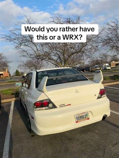 Mitsubishi Evo vs Subaru WRX/STI?! #mitsubishi #lancer #evo #subaru #wrx #sti #jdm #impreza #carmeet