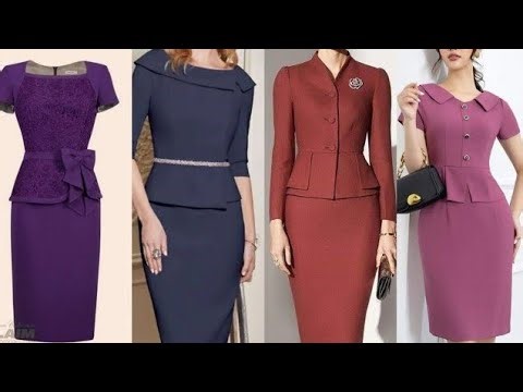 Mulvari Self Belted Split Hem Surplice Wrap Dress/Solid Color Hollow Out Flared Sleeve Mermaid Dress