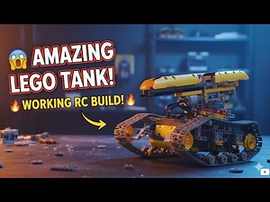 “You Won’t Believe This LEGO TANK Is Real! 🤯”
