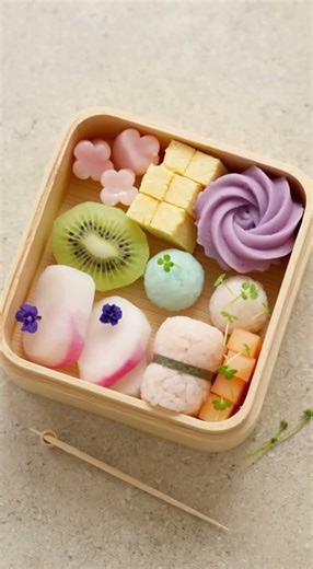 The most satisfying bento box art! 🍱✨