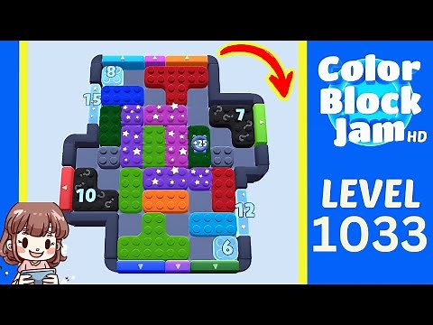 Color Block Jam Level 1033 Solution Walkthrough