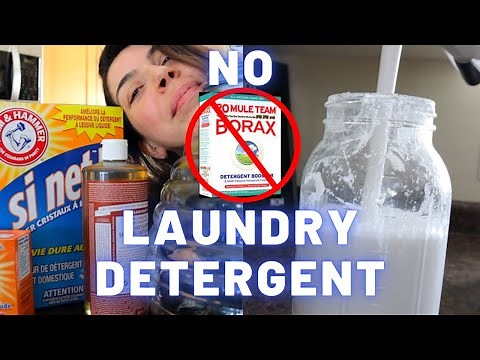DIY Liquid Laundry Soap | No grating | NO BORAX | all natural homemade laundry detergent | LOW WASTE
