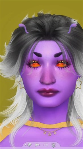 a pretty gal alien #sims4