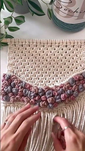 My Favorite Way to Incorporate Scrap Cord into a Macrame