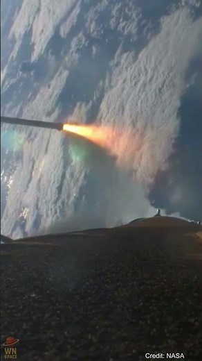 Artemis II Booster Separation Moment #artemisii #space #universe