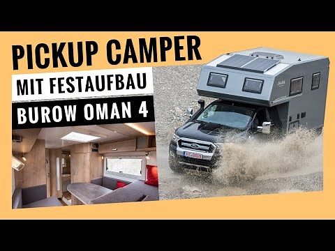 Pickup motorhome in test – This is what the new Burow Oman 4 offers