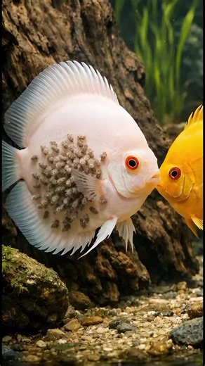 Golden Discus and Albino Discus Fry Protection