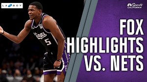 De'Aaron Fox highlights: Watch Kings star score 30 points vs. Nets