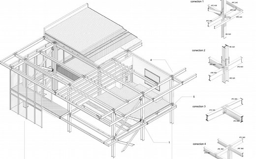 【Revit】钢结构节点设计 steel connections
