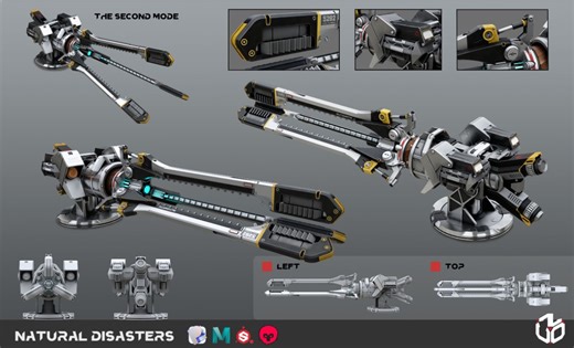 【市场全新硬表面技术】从概念到现实：Plasticity与Blender结合的科幻模型制作！Plasticity 硬表面专家/轻量化曲面建模入门到商业应用