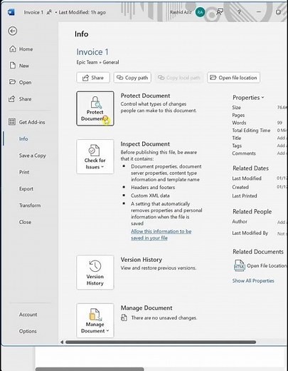 Password Protect Sensitive Document in Microsoft Teams #education #microsoft