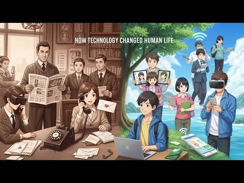 From Fire to Future | How Technology Changed Human Life