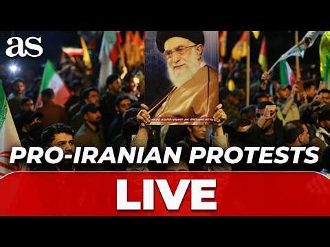 LIVE | Baghdad PROTESTS ERUPT after Khamenei’s DEATH - Iran’s Supreme Leader