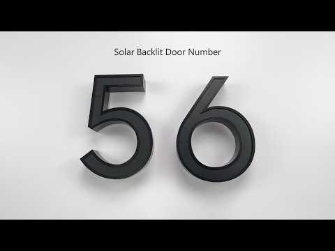 Backlit House Numbers Installation Guide | Easy Setup by Singeee Signs