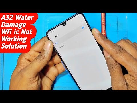 Samsung Galaxy A32 Wifi Bluetooth ic Not Working Repair Solution 100%