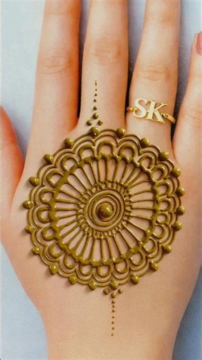 Easy and simple mehndi designs | Latest Mehndi designs | New simple design #skmehandi