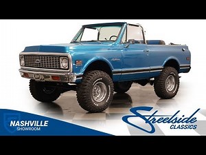 1972 Chevrolet Blazer K5 4X4 for sale | 4182-NSH
