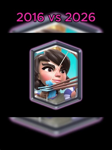 2016 vs 2026 #clashroyale