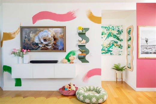 Bright Colors Meet Dinosaurs in This Absolutely Bold Manhattan Apartment