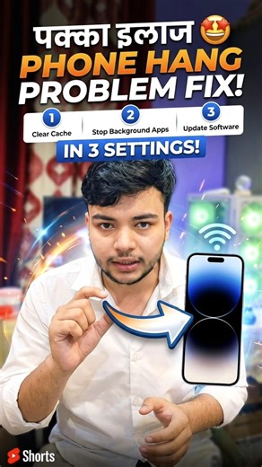 Phone Hang Hota Hai? 3 Settings Follow Kar Lo || #shorts #shortfeed