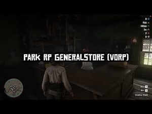 RedM Script - Park RP Generalstore VORP RedM Script Demonstration